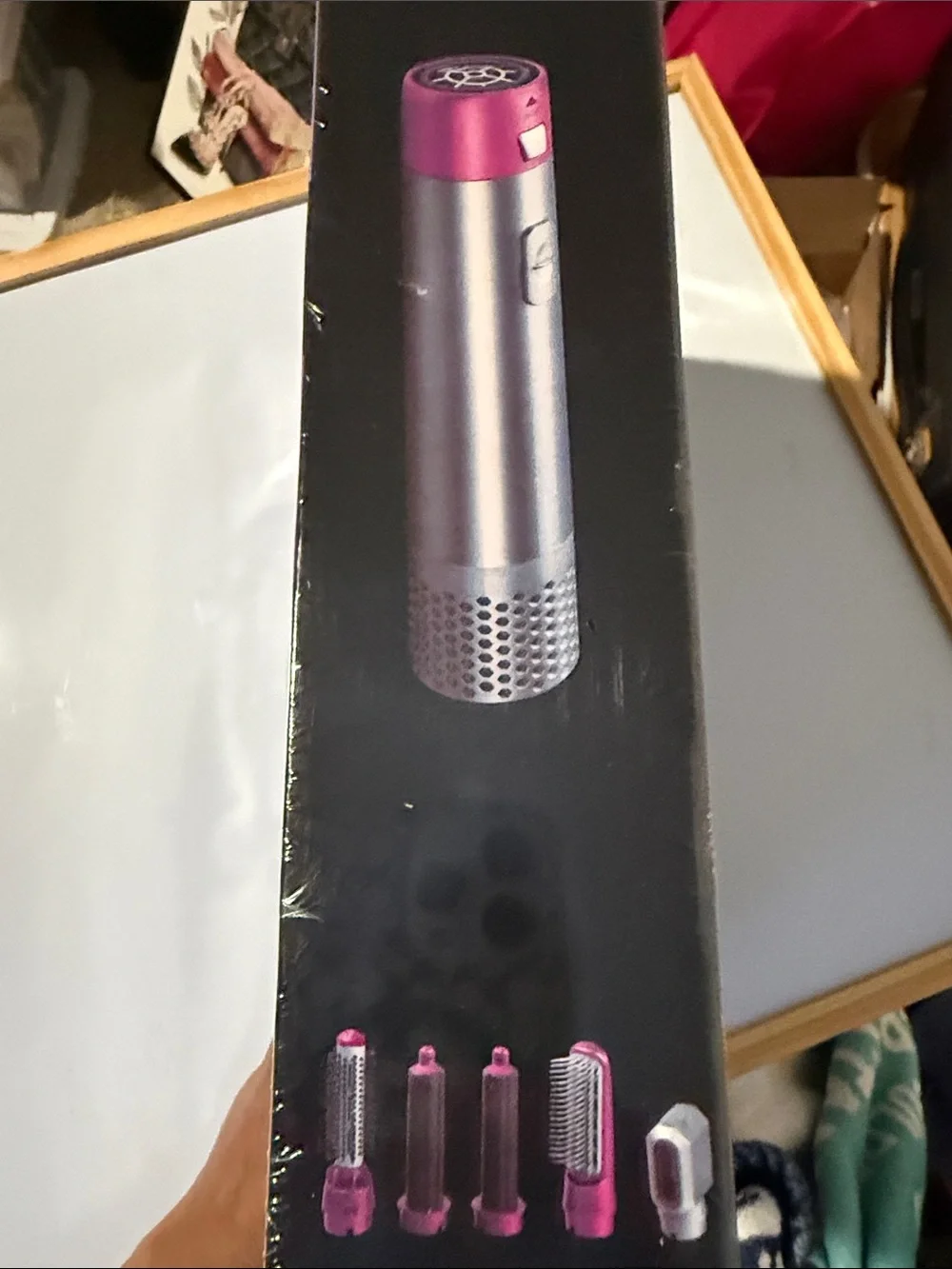 5-in-1 Hot Air Styler - Pink/Silver